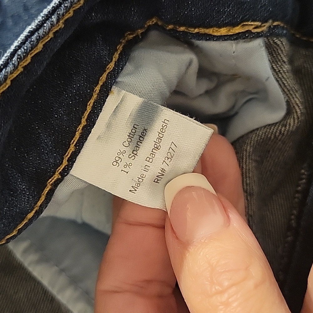 SKINNY BERMUDA DENIM SHORTS - Picture 7 of 7